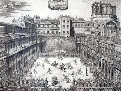 Jousting, 1565 by Italian School